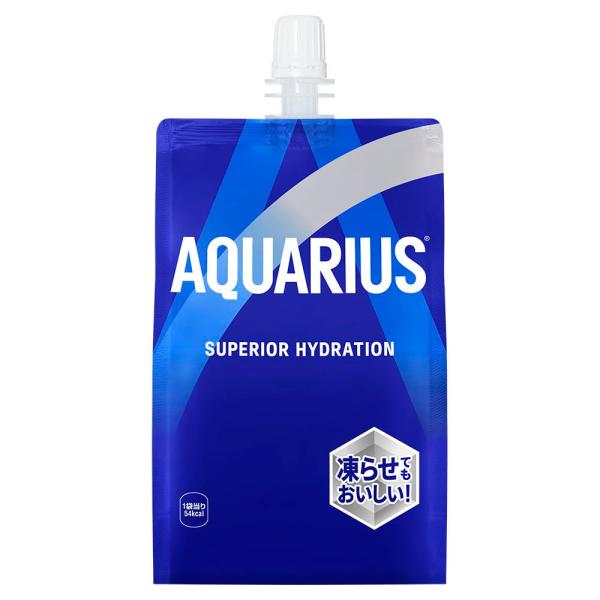 ストアポイント5%付 アクエリアス スポーツドリンク パウチ ハンディパック 300g 30本 熱中症 対策