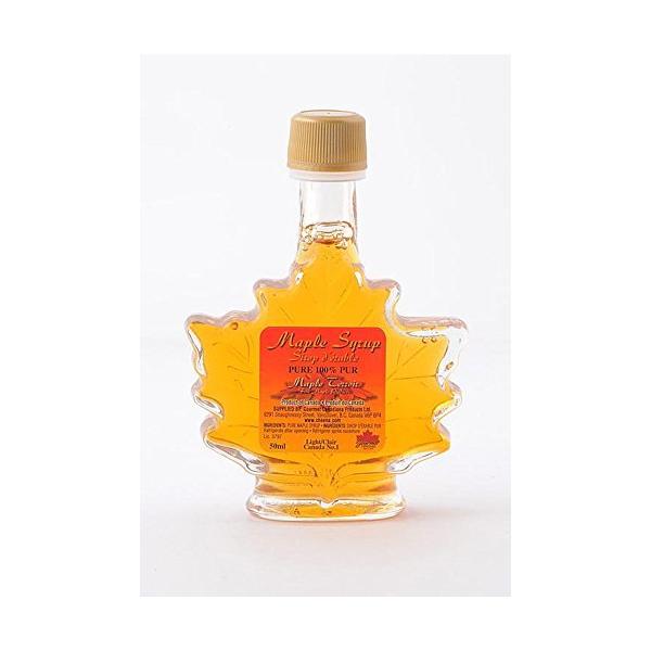 カナダ産 100%ピュア メープルシロップ ダーク(ロバストテイスト)50ml/66g(カエデ瓶) 1本