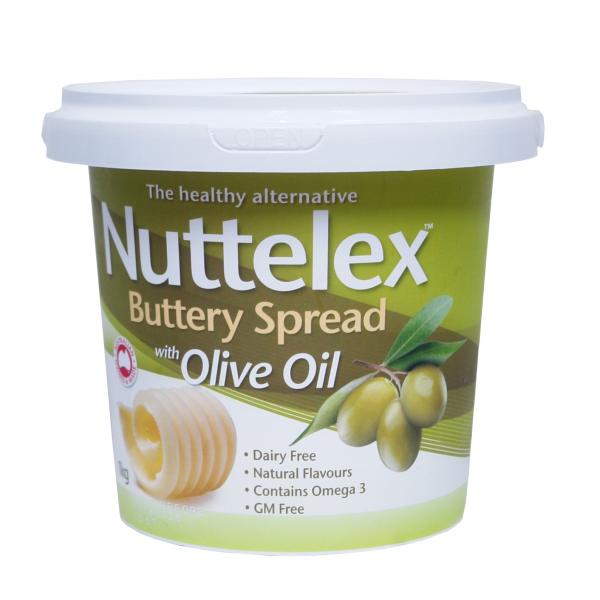 他サイト： Nuttelx ヌテレックス ファットスプレッド with オリーブオイル 1kg 【冷蔵】の商品画像