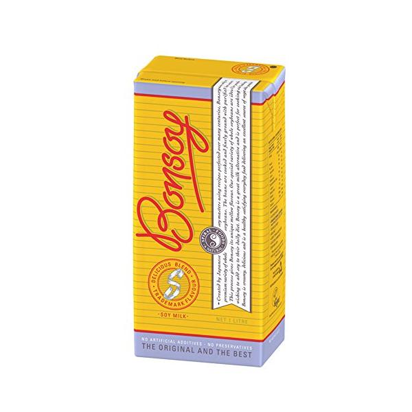  オーストラリアで大人気の豆乳飲料 ボンソイ Bonsoy 1000ml6本