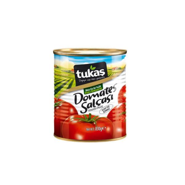 Tukasトマトペースト830g - Tukas Tomato Paste (Can) 830gr