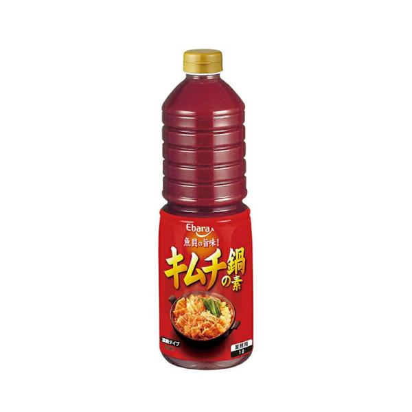 キムチ鍋の素 1L エバラ 業務用 大容量 調味料 プロ仕様 鍋 鍋つゆ スープ キムチ チゲ鍋 キムチチゲ 希釈 本格 手作り