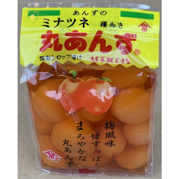 港常 ミナツネの丸あんず シロップ漬け 500g x 10袋