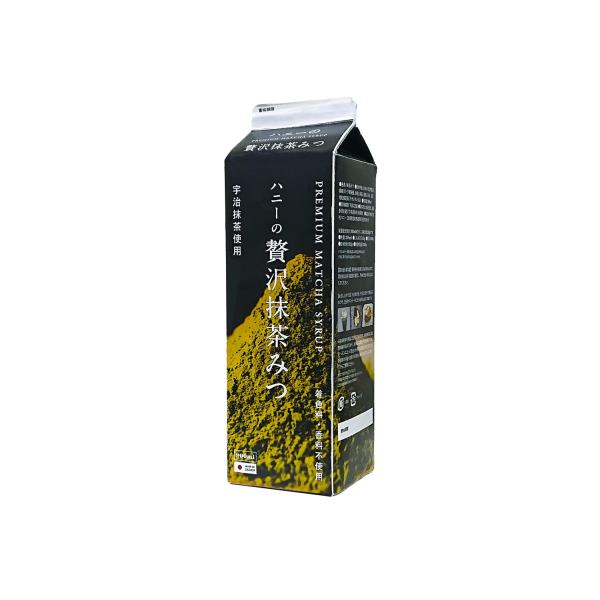 ハニーの 贅沢抹茶みつ 900ml カキ氷 シロップ 氷みつ 送料無料 縁日 景品 問屋 お祭り 子供 おもちゃ 祭り 縁日用品 屋台 イベント