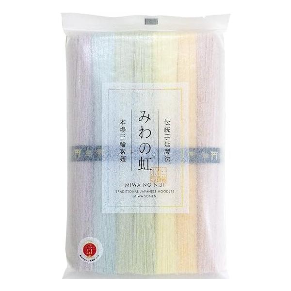 三輪素麺 みわの虹 350g 奈良みやげ