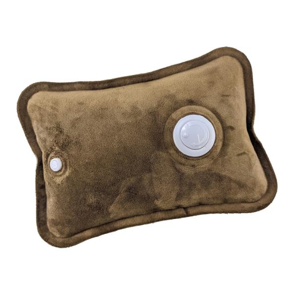 約12分の蓄熱で、最高8時間保温する便利な「湯たんぽ」。冷たい布団もポッカポカ。これからの季節に重宝します。●サイズ：（約）幅27×縦18.5×厚さ6cm●重さ：約1.35ｋｇ●電源：蓄熱式（専用コード付属）●材質：本体：PVC、カバー：ポ...