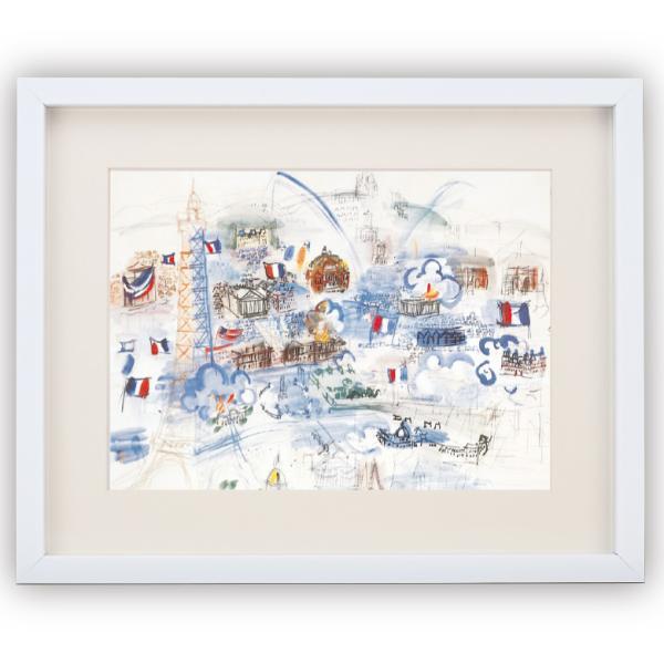 ラウル・デュフィ 作品 パリの建国記念日 洋画複製 絵画