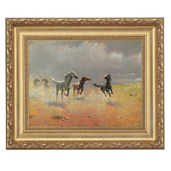 最終処分価格　額装　荒野の群馬　大型絵画美術　アルボ作　額装ガラス品 最終処分価格 額装 荒野の群馬 大型絵画美術 アルボ作 額装