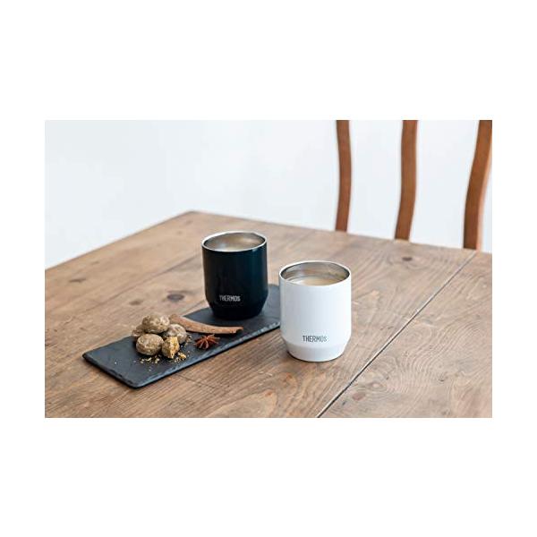 カラー：ホワイトサイズ：360mlスタイル：単品サイズ(約):8×8×9.5cm、本体重量(約):200g素材・材質:本体/ステンレス鋼(アクリル樹脂塗装)生産国:中国保冷効力:8度以下(1時間)食洗器非対応