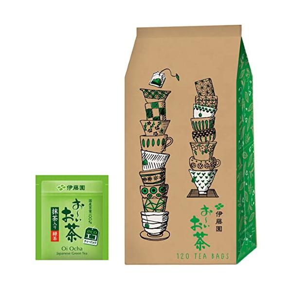 伊藤園 エコティーバッグ おーいお茶 緑茶 (抹茶入り) 1.8g×120袋