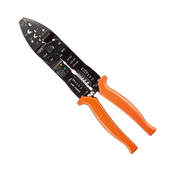 カラー：お買い得限定品スタイル：お買い得限定品・クルマの電装品取り付け作業・配線作業の必需品 ・端子(ギボシ・裸・差込・圧着)の圧着 ・コード、ボルトの切断・コードの被膜むき ・ケーブルカッターとコードストリッパー部はダイヤモンド研磨仕上で...