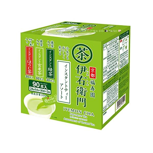 サイズ：0.8グラム (x 90)内容量:0.8g×90P原材料:緑茶(国産)、デキストリン、炒り米、酸化防止剤(V.C)商品サイズ(高さx奥行x幅):140mmx110mmx130mm