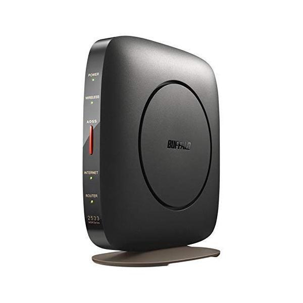他サイト： バッファロー WSR-2533DHP3-BK 無線LAN親機 11ac/n/a/g/b 1733+800Mbps ブラックの商品画像