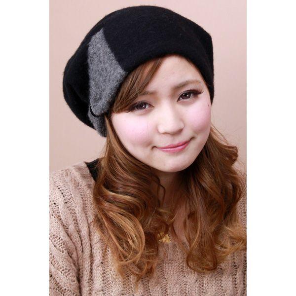 レディース ニット帽 冬 秋 レディース 帽子 リボン柄 アルパカ混素材 ウールニット ブラック Buyee Buyee 日本の通販商品 オークションの代理入札 代理購入