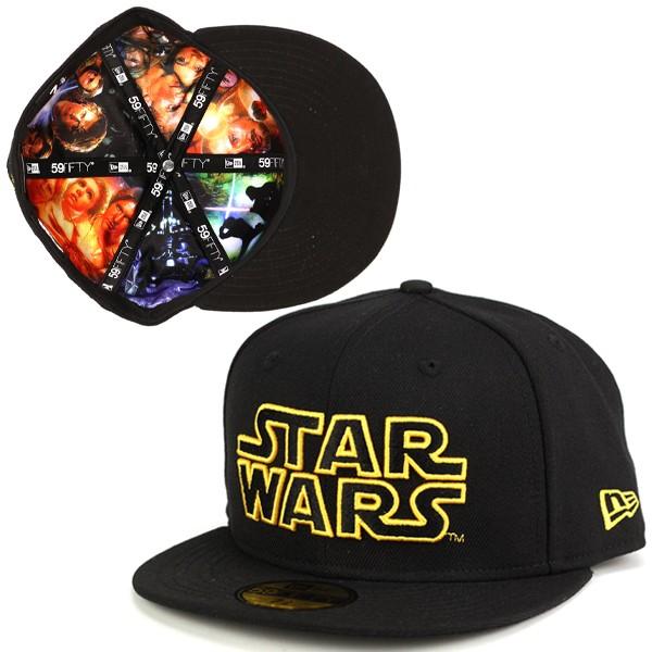 キャップ メンズ ニューエラ スターウォーズ Newera Cap Starwars ロゴ ストーリープリント裏地 黒 ブラック Elehelm帽子通販専門店 通販 Yahoo ショッピング