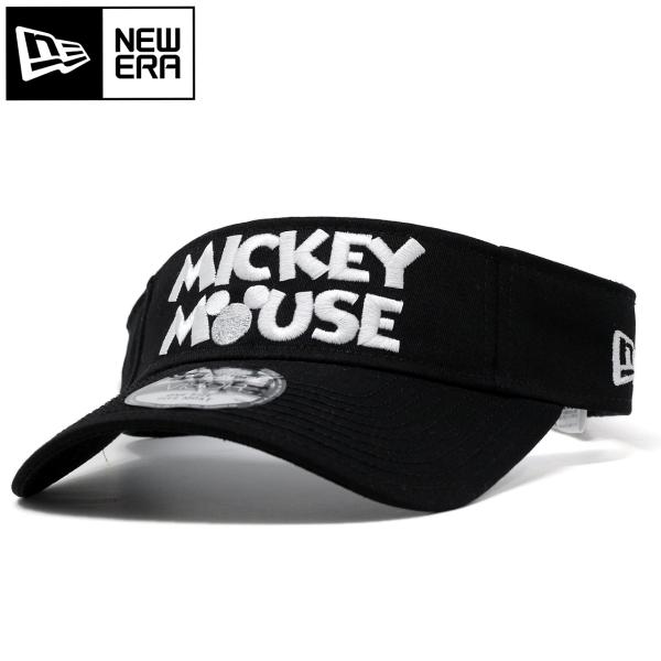 NEW ERA ニューエラ×ディズニー サンバイザー ベージュ ミッキー ゴルフ elehelm-hatstore_12674496