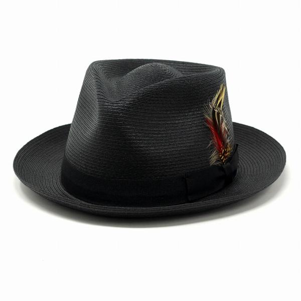 NEW YORK HAT（ニューヨークハット） ストローハット メンズ ハット 中