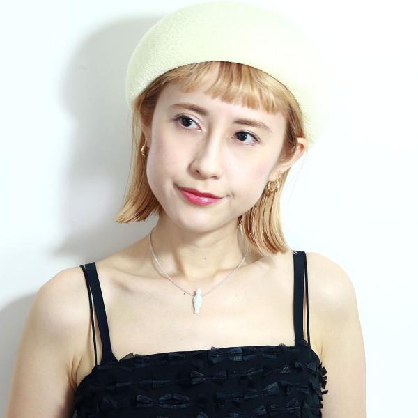 ぼこぼこベレー サーモニット 涼しい帽子 ニットベレー帽 レディース