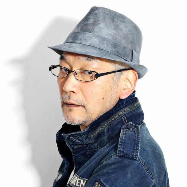 メンズ レザー 中折れ ハット 帽子 ヘンシェル フェイクレザー オールシーズン HENSCHEL フェドラハット インポートブランド 紳士 中折れ帽 フェイク レザーハット Faux leather Fedora 茶 ブラウン 父の日 ギフト プレゼント ラッピング無料 ハット 春夏 ヘンシェル メンズ 中折れ 帽子 HENSCHEL フェイクレザー