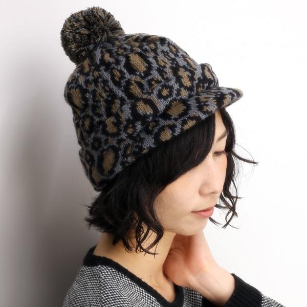 NEW YORK HAT ニューヨークハット レオパード ニットキャップ NEW YORK HAT ニューヨークハット レオパード ニットキャップ