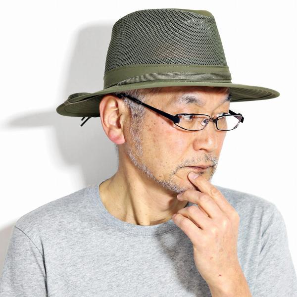 春 夏 サファリハット メンズ 大きいサイズ HENSCHEL アメリカ 中折れ 帽子 ヘンシェル メンズ アウトドア ハット レディース UPF50+ 折りたたみ可能 UVカット あご紐付き 緑 オリーブ 父の日 ギフト プレゼント ラッピング無料 春 夏 サファリハット メンズ HENSCHEL アメリカ 中折れ 帽子
