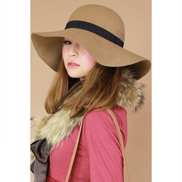 帽子 女優帽 レディス レディース ハット つば広 帽子 ウール フェルト 秋冬 ガルボハット ぼうし キャメル Buyee Buyee 일본 통신 판매 상품 옥션의 대리 입찰 대리 구매 서비스