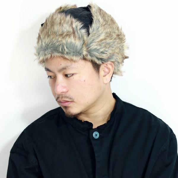 ★1018 本革 フライトキャップ 飛行帽子 ロングタイプ ファー 防寒 CROWN CAP（クラウンキャップ） 【名門ブランドSALE】 飛行帽 レザー