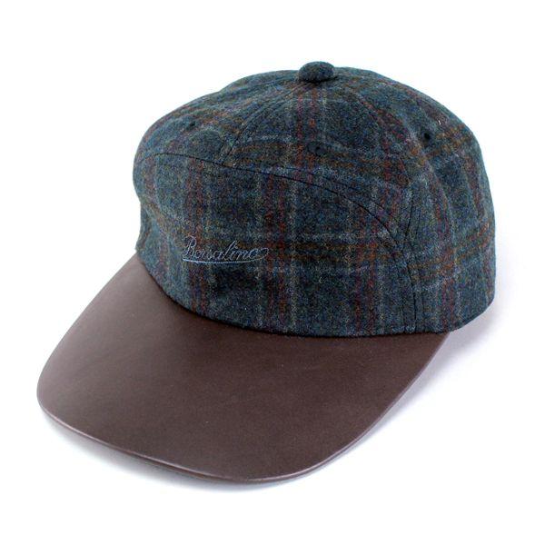 Borsalino ボルサリーノ　ハット　タータンチェック　ブルー Borsalino ボルサリーノハットタータンチェックブルー