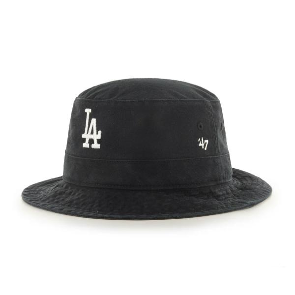 47 バケットハット ロサンゼルス・ドジャース ブラック 47brand MLB公式 BUKCET HAT ’47 帽子 バケハ サファリハット オールシーズン