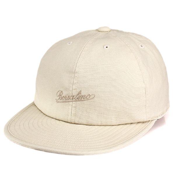 Borsalino（ボルサリーノ） キャップ メンズ 帽子 ウォッシュド加工