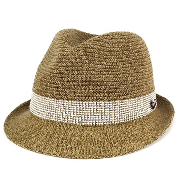 Borsalino（ボルサリーノ） 中折れハット サマーニット 春夏アイテム 