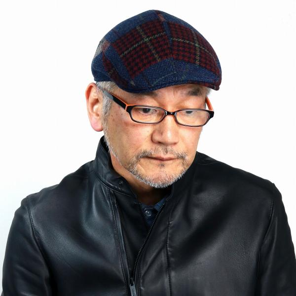 Crambes フランス製 ハンチング BRIGHTON × USSY チェック ハンチング