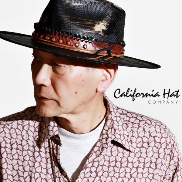 帽子 春夏 テンガロンハット 中折れハット カウボーイ 本格的 メンズ