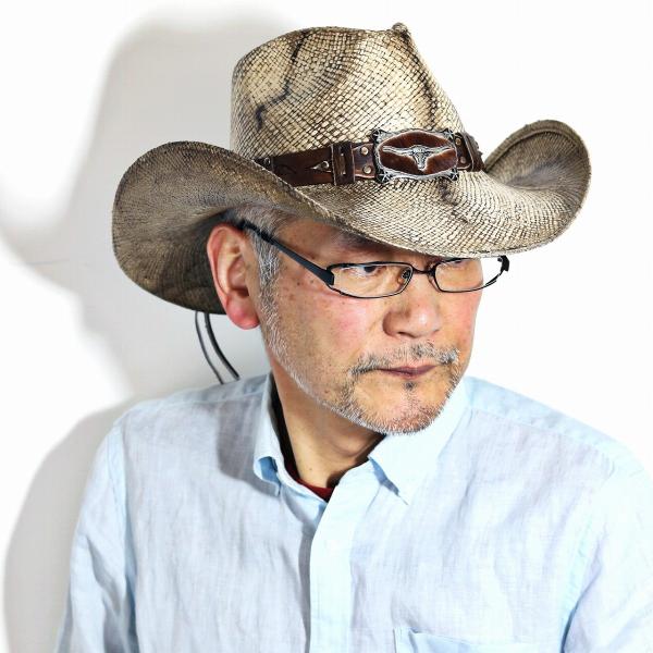 ⬛️ 稀少！⬛️ 本格！⬛️ 重い！⬛️ 大きい！⬛️ 派手！⬛️ 珍品⬛️ カウボーイハット 帽子 本パナマ 高級 カウボーイ ハット テンガロンハット 春夏