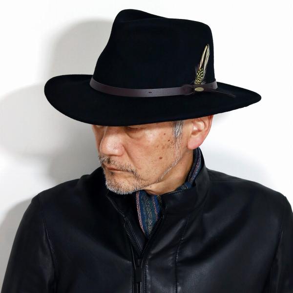 STETSON Vitafelt ブラックハット　半額SALE STETSON Vitafelt ブラックハット 半額SALE