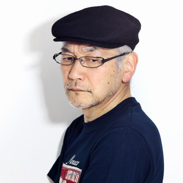 春夏 メンズ ハンチング ポケッタブル 麻 帽子 ジュート M 56.5
