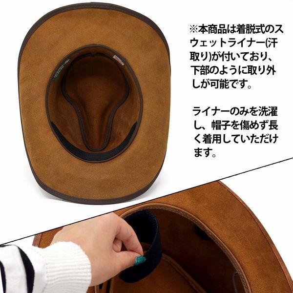 テンガロンハット 帽子 メンズ 大きいサイズ 中折れ カウボーイ ハット アメリカ製 Head N Home レディース 秋冬 ウエスタン 本革 焦げ茶 ウォールナット Buyee 日本代购平台 产品购物网站大全 Buyee一站式代购 Bot Online