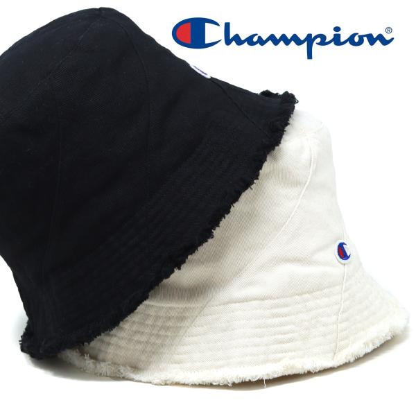 チューリップハット レディース 深め 帽子 バケットハット レディース 春夏 フリンジ チャンピオン Champion バケハ ハット プチプラ 帽子 レディース かわいい