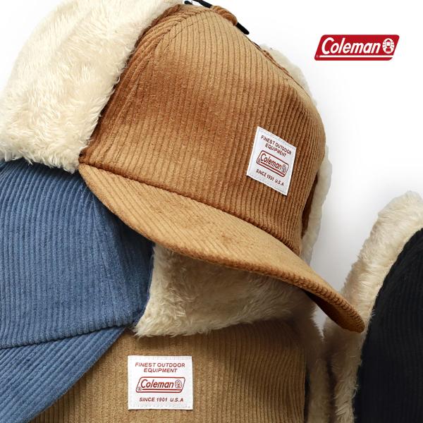 [Release date: September 8, 2023]「 爆買 WEEK 」創業120年を迎えた歴史ある重鎮アウトドアブランド【Coleman｜コールマン】ふわふわとしたフェイクファー素材の耳当て付きフライトキャップのご紹介です...