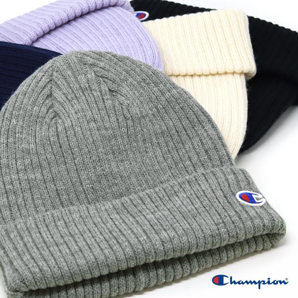 Champion（チャンピオン） ニット帽 秋冬 レディース 帽子 洗える