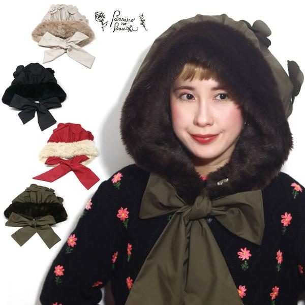 CA4LA ファーイヤーマフラー 耳当て ベージュ NAGI 3 カシラ CA4LA ファーイヤーマフラー 耳当て ベージュ NAGI 3 カシラ