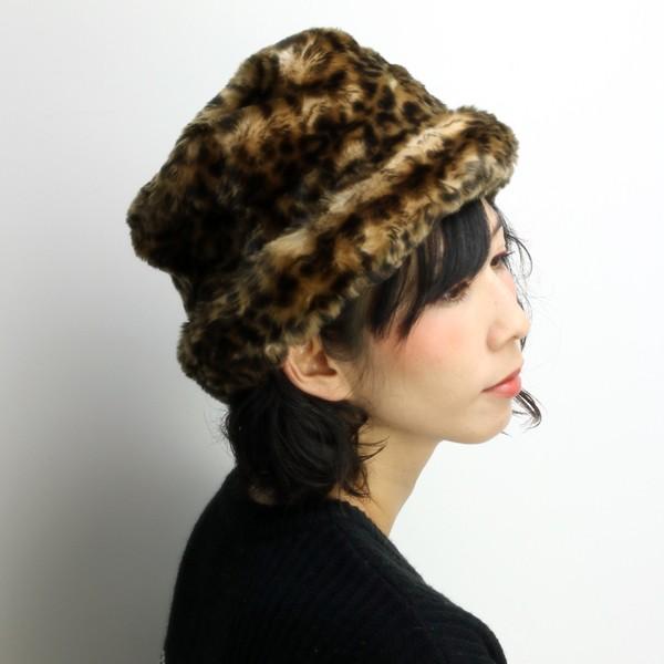 Scala ロシア帽 帽子 レディース クロッシェ ブランド 秋冬 フェイクファー ライトレオパード Lw1 006 Elehelm帽子通販専門店 通販 Yahoo ショッピング