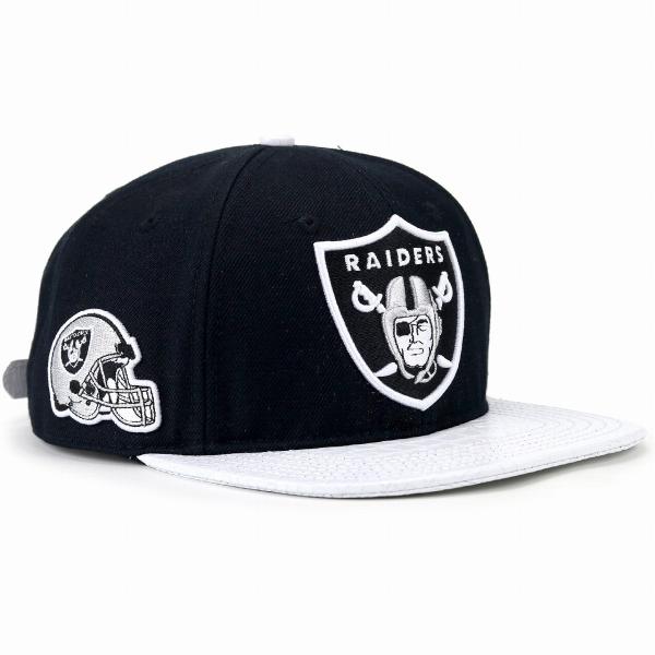 RAIDERS ブラックキャップ シールドロゴ Raiders Alternative Football Helmet Decals 4