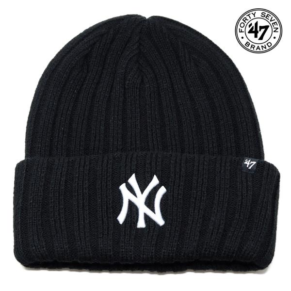 47（フォーティーセブン） ニット帽 リブニット ニューヨーヤンキース