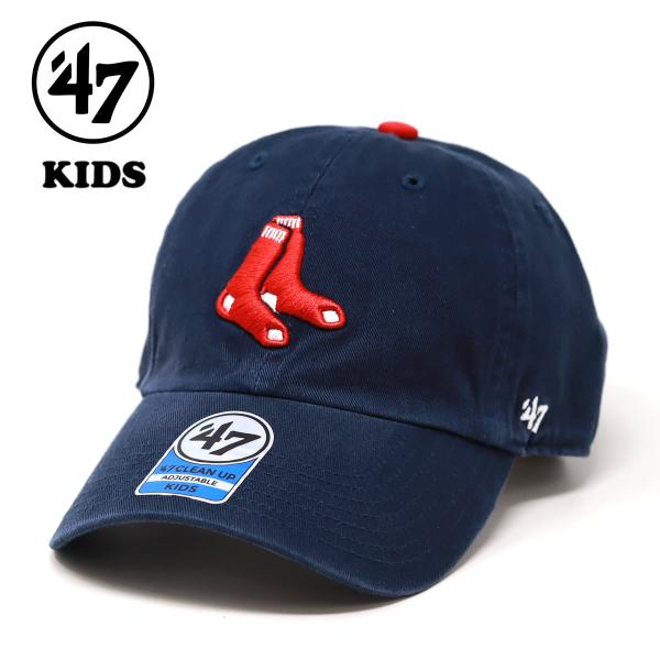 47（フォーティーセブン） キャップ キッズ レッドソックス ネイビー