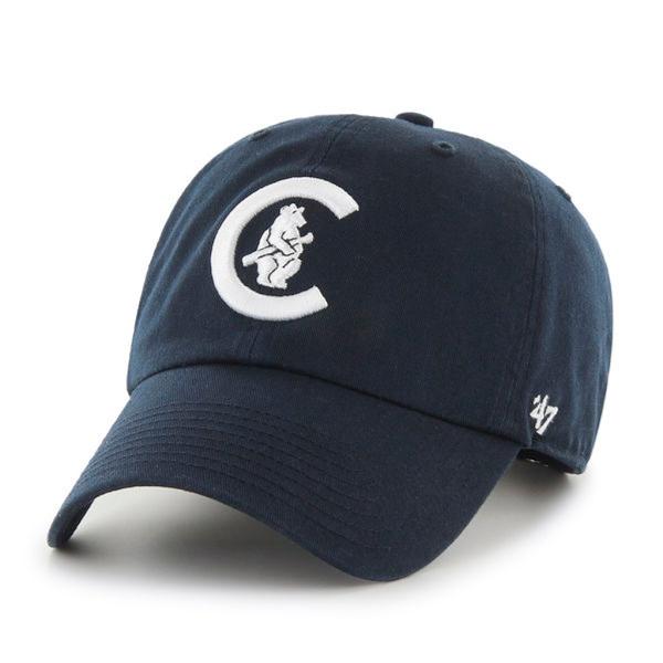 47 キャップ カブス クリーンナップ '47 CLEAN UP 47brand 春夏 秋冬 フォーティセブン ブランド ネイビー Cロゴ
