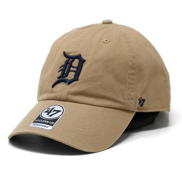 47 キャップ フォーティーセブン ブランド キャップ タイガース '47 CLEAN UP メンズ レディース 47BRAND 春 夏 秋 冬 Khaki カーキ