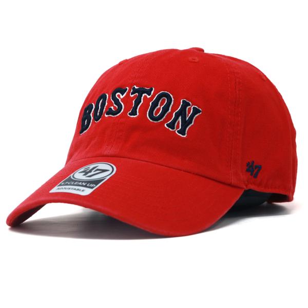 47 �L���b�v �N���[���i�b�v �t�H�[�e�B�[�Z�u�� �u�����h �X�N���v�g���S Red Sox Script '47 CLEAN UP RED �{�X�g���E���b�h�\�b�N�X 47brand