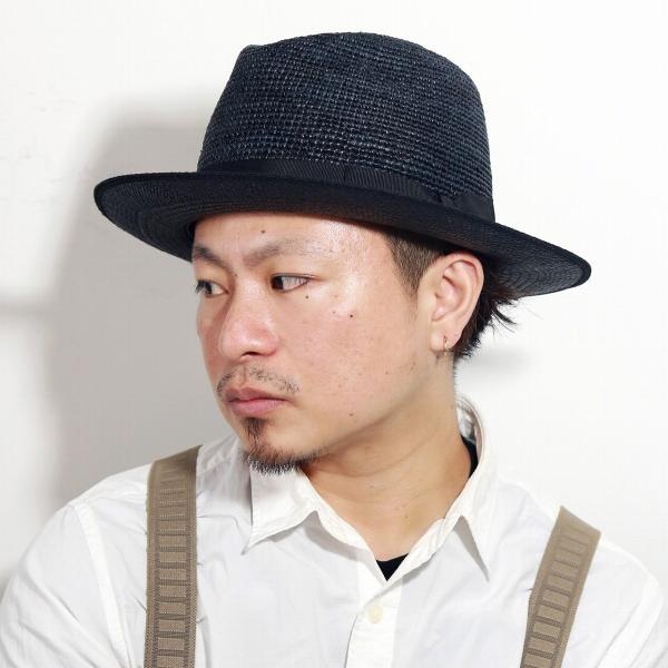 日よけ ラカル パナマ帽 中折れハット 麦わら帽子 メンズ 春夏 パナマハット 帽子 メンズ 石目編み コマ編み Racal 高品質 本パナマ 黒 ブラック Buyee Buyee 日本の通販商品 オークションの代理入札 代理購入