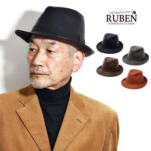 HERMES ハット 帽子 リボン レザー 19083104_5.jpg